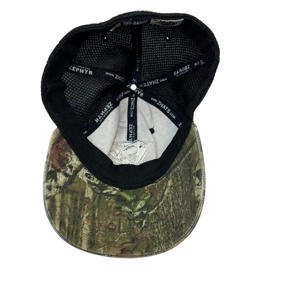 Pittsburgh Penguins Camo Hunting Hockey Fitted Baseball Hat Cap Zephyr NHL Logo - Picture 7 of 10